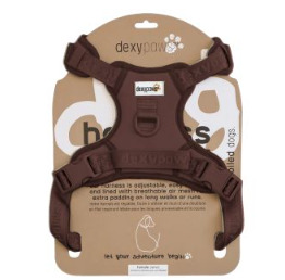 Ga00230 - Harnais espresso pour chiens - Dexypaws