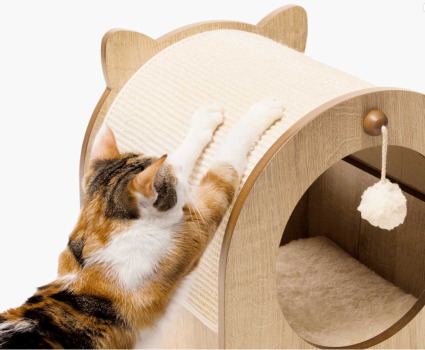 Meuble vesper minou à griffer  pour chat - Catit