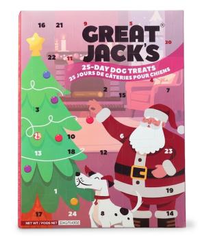 Calendrier de l'avent pour chiens - Great Jack's