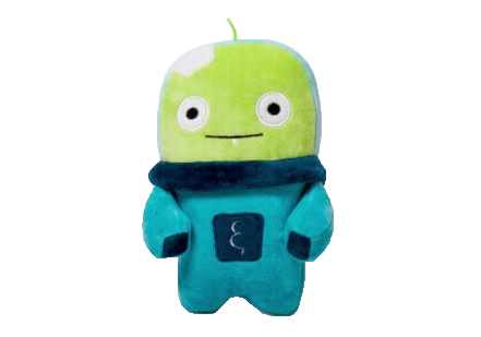 D0011 - Peluche alien Bubu pour chiens - Zee.dog