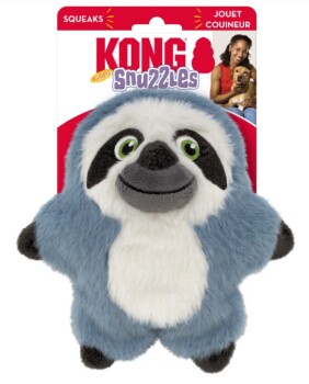 Peluche paresseux Snuzzles Kiddos pour chien - Kong