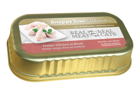 St99000 - Conserve Ultimates au poulet tendre en bouillon pour chats - Snappy Tom