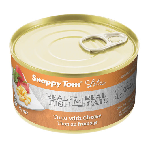 St09504 - Conserve Lites au thon et au fromage pour chats - Snappy Tom