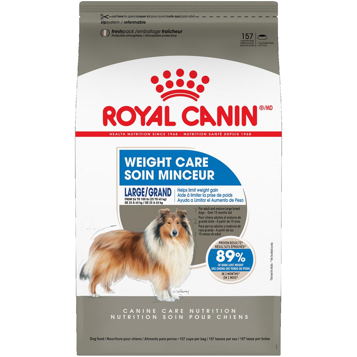 Ry4740 - Nourriture soins minceur pour chien de grande taille - Royal Canin