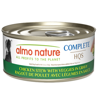 Conserve pour chiens au poulet et aux légumes en sauce - Almo Nature