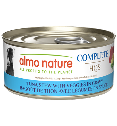 Conserve pour chiens au thon et aux légumes en sauce - Almo Nature