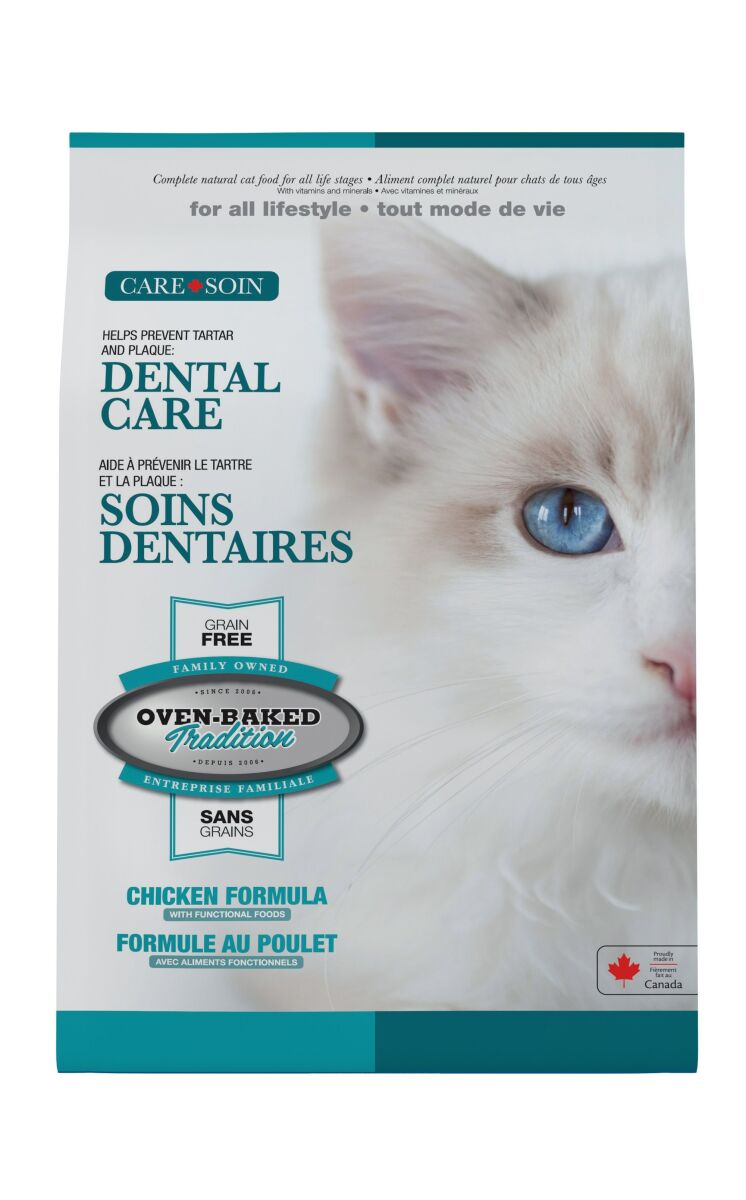 Ob940 - Nourriture dentaire sans grains au poulet pour chats - Oven-Baked Tradition
