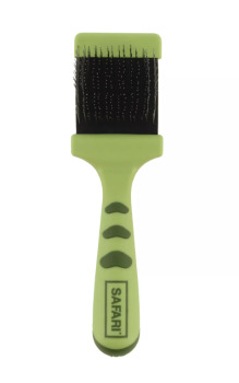 Brosse deux côtés à étrilles souples pour petits animaux - Safari