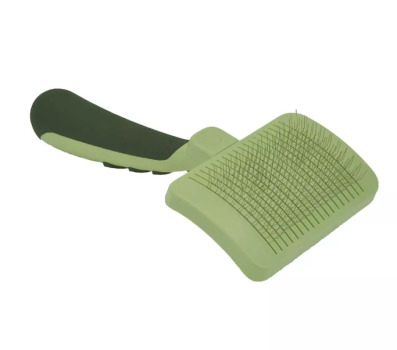 Brosse auto-nettoyante avec étrilles rétractables pour chats - Safari