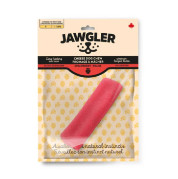 Fromage aux fraises à mâcher pour chiens - Jawgler