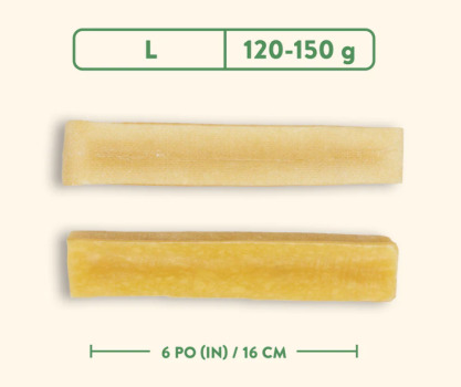 Fromage nature à mâcher pour chiens - Jawgler