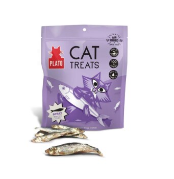 Sardines séchées à l’air pour chats - Plato