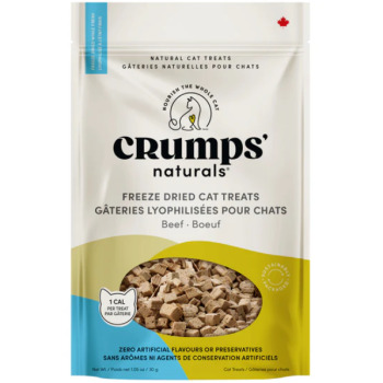 Gâterie de boeuf séché à froid pour chats - Crump's Naturals