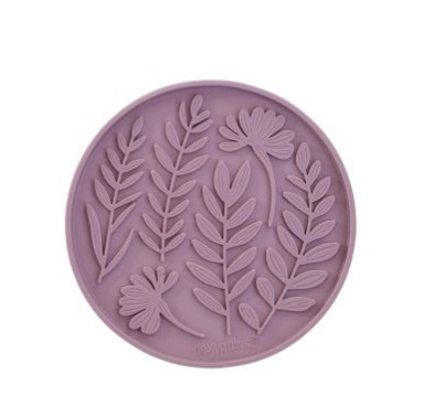 Ga60810 - Tapis de léchage avec motif de feuille pour animaux de compagnie - Dexypaws