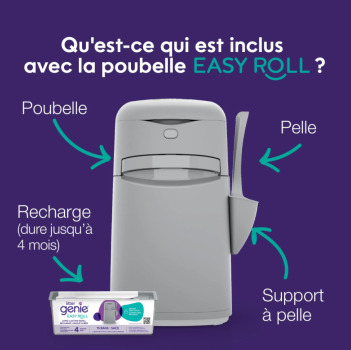 Poubelle à litière Easy Roll pour chats - Litter Genie