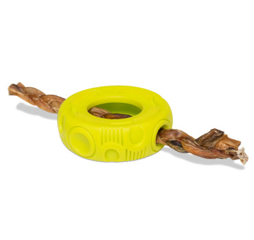 Pneu de caoutchouc ralentisseur pour chiens - Messy Mutts