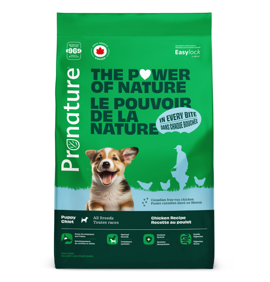 Plb702 - Nourriture pour chiots au poulet et au porc - Pronature