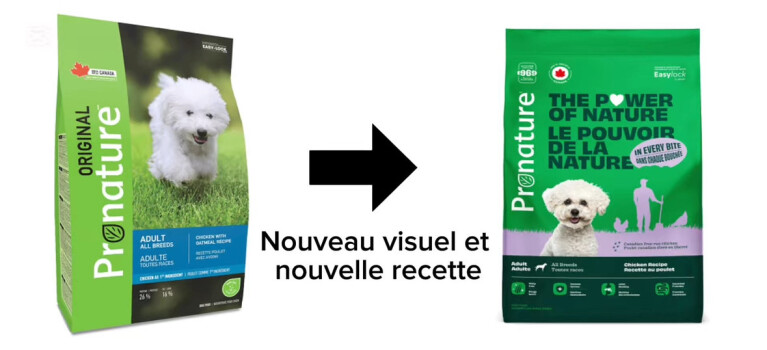 Nourriture pour chiens adultes au poulet et au porc - Pronature
