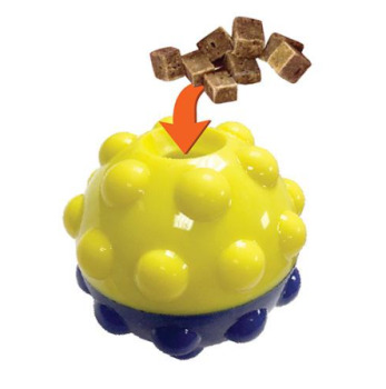 Balle à bosse distributrice de friandises pour chiens - Foufit