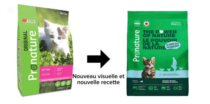 Nourriture pour chatons au poulet - Pronature