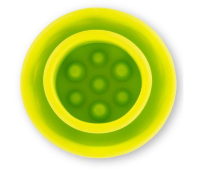 Jouet Puzzle'n Play champignon vert pour petits chiens - Messy Mutts