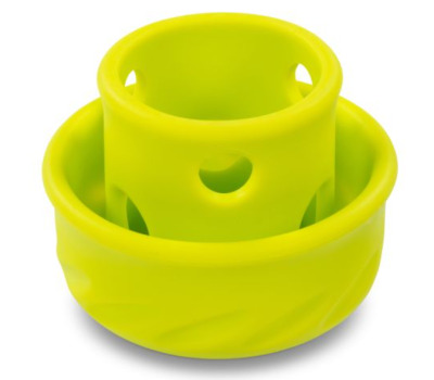 Jouet Puzzle'n Play champignon vert pour petits chiens - Messy Mutts