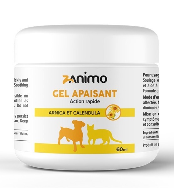 Z00414 - Gel apaisant les morsures d'insectes pour animaux - Zanimo