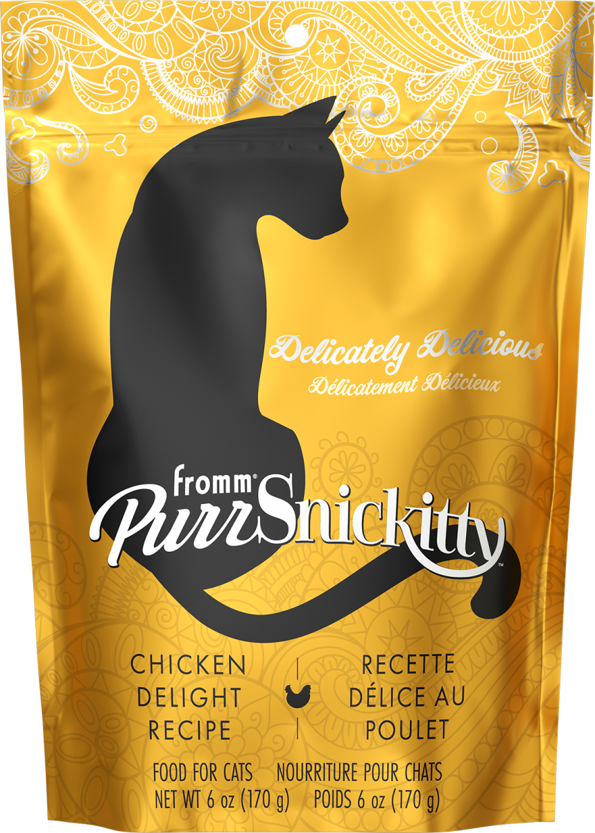 Fr6960 - Échantillon de nourriture pour chat sans grains délice au poulet - Fromm PurrSnickitty