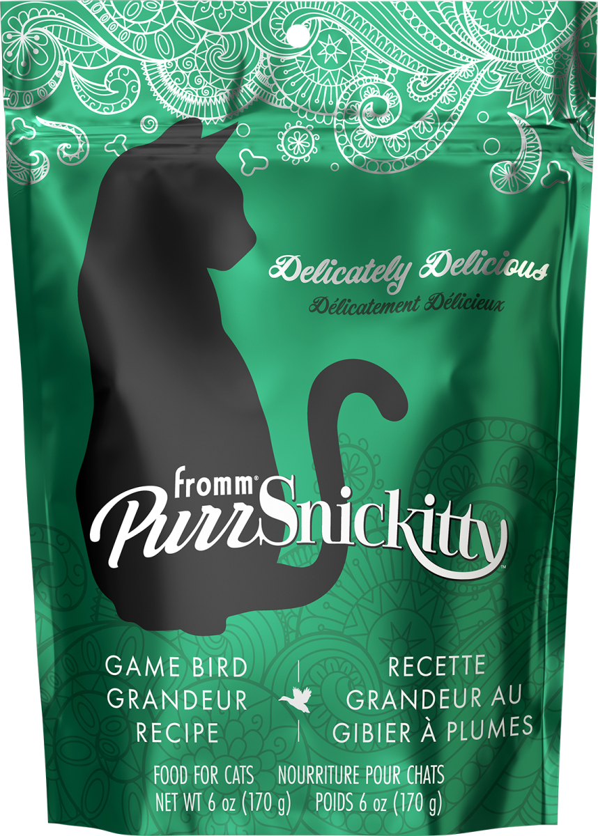 Fr6970 - Échantillon de nourriture pour chat sans grains grandeur au gibier à plumes - Fromm PurrSnickitty