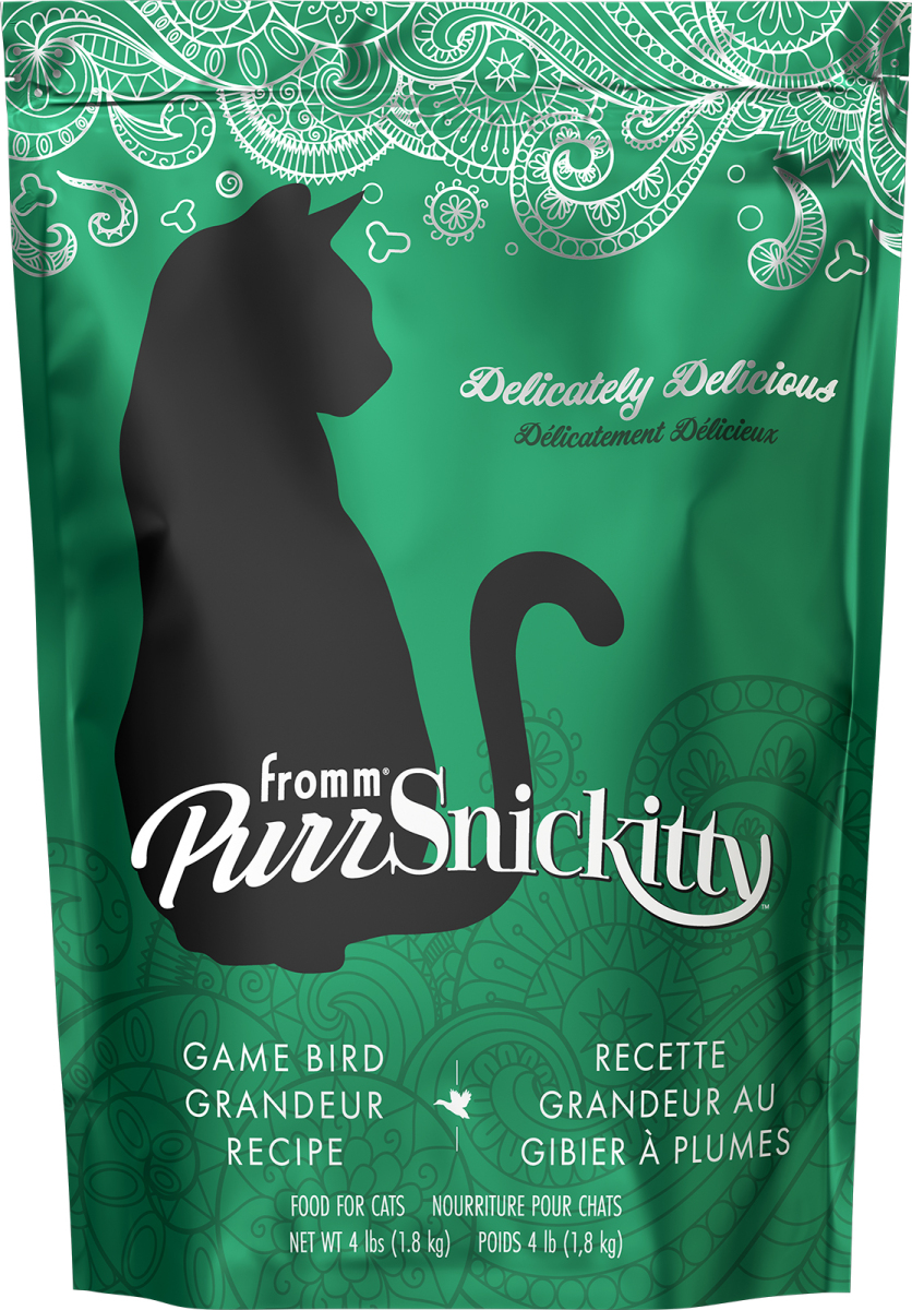 Fr6972 - Nourriture pour chat sans grains grandeur au gibier à plumes - Fromm PurrSnickitty