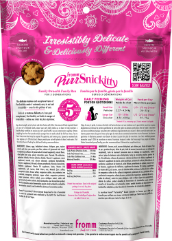 Échantillon de nourriture pour chat sans grains splendeur au saumon - Fromm PurrSnickitty