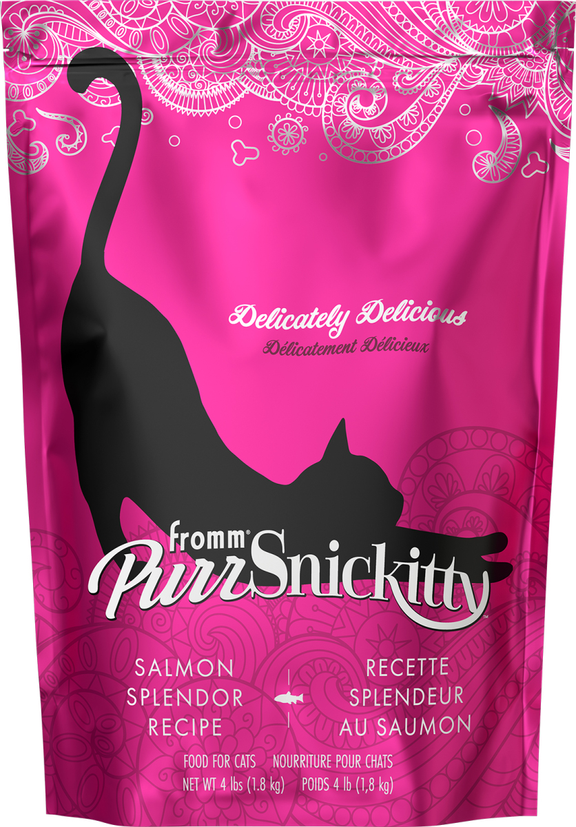 Fr6982 - Nourriture pour chat sans grains splendeur au saumon - Fromm PurrSnickitty