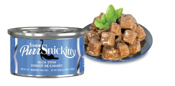 Nourriture en boîte pour chat ragoût de canard - Fromm PurrSnickitty