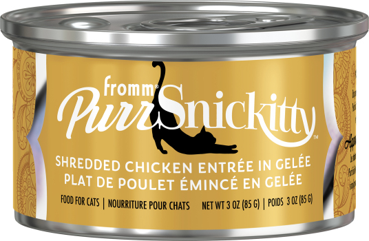 Nourriture en boîte pour chat poulet émincé en gelée - Fromm PurrSnickitty