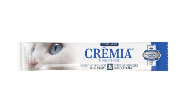 Gâterie Crémia au thon pour peau et estomac sensibles pour chats - Oven-Baked Tradition