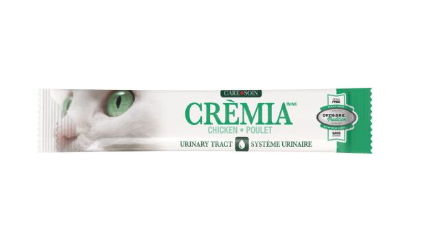 Gâterie Crémia au poulet pour système urinaire pour chats - Oven-Baked Tradition