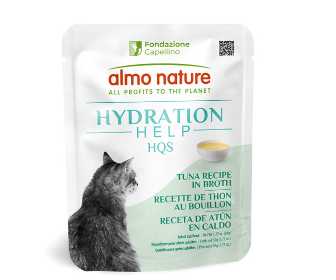 An1111 - Bouillon de thon hydratant avec filet de thon pour chats - Almo Nature