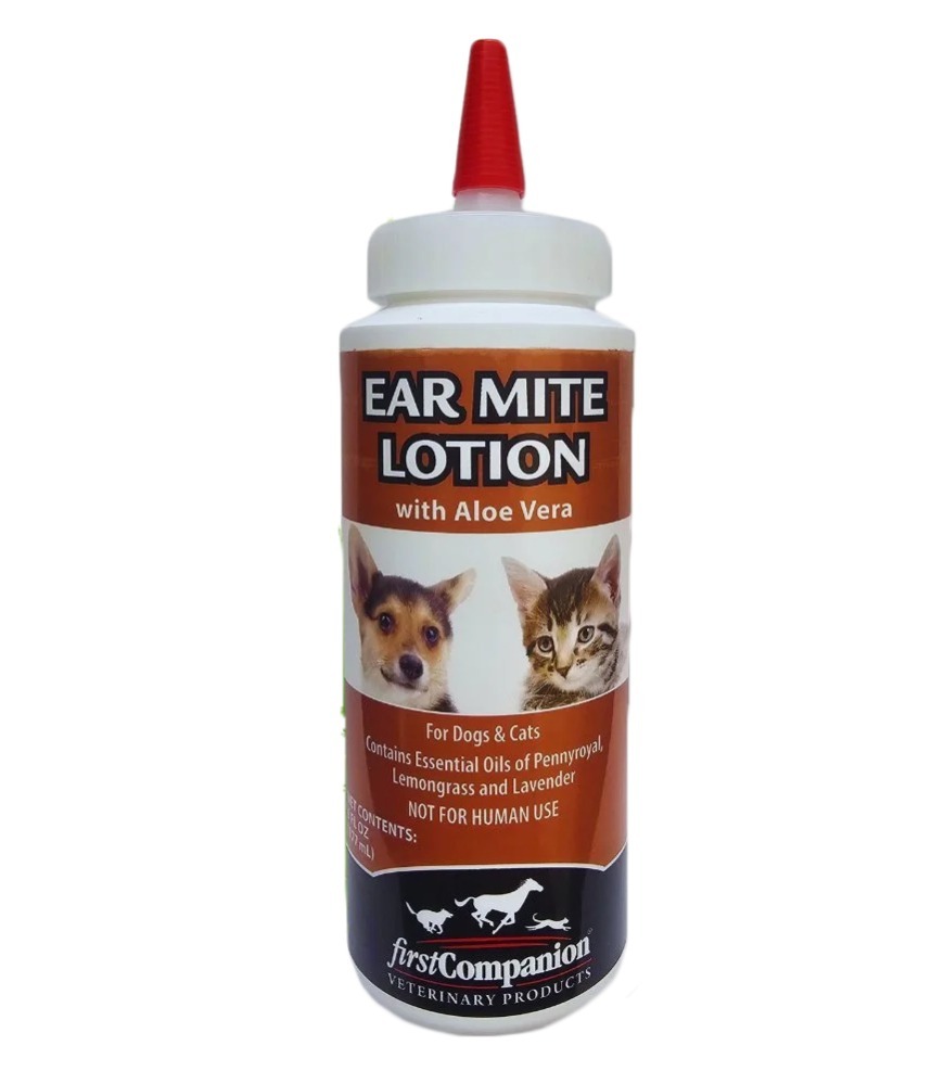 K45003 - Lotion contre les mites d'oreilles pour animaux - First Companion