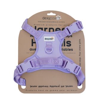 Harnais lilas pour chiens - Dexypaws