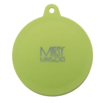 Couvercle en silicone vert pour les conserves - Messy Mutts