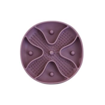 Bol anti-glouton pour animaux rose - Dexypaws