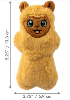Peluche lama Snuzzles mini pour chien - Kong