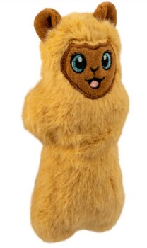 Peluche lama Snuzzles mini pour chien - Kong