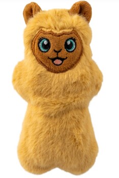 Peluche lama Snuzzles mini pour chien - Kong