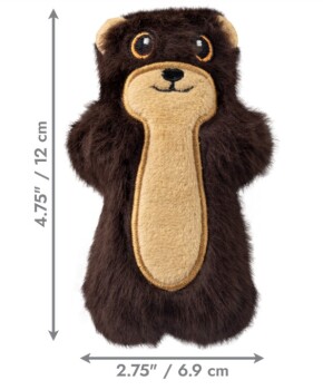 Peluche loutre Snuzzles mini pour chien - Kong