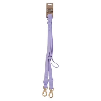 Laisse multifonction imperméable lilac pour chien - Dexypaws