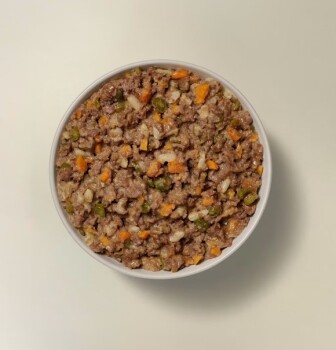 Nourriture humide boeuf et riz pour chien - Now Fresh