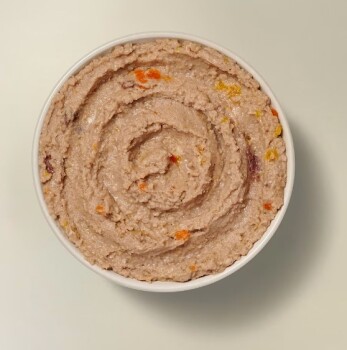 Nourriture humide sans grains au poulet et au saumon pour chien âgé - Now Fresh