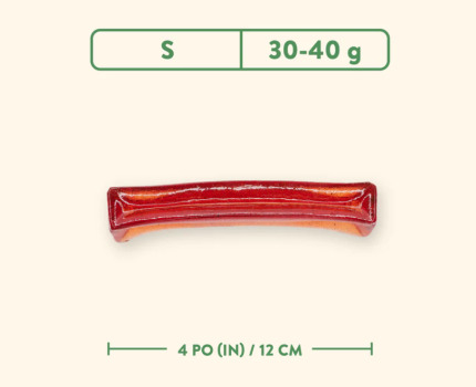 Bâton de gélatine de porc aux petits fruits pour chiens - Jawgler