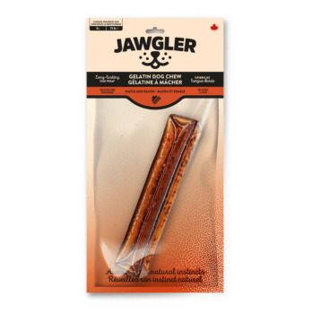 Bâton de gélatine de porc au bacon et érable pour chiens - Jawgler